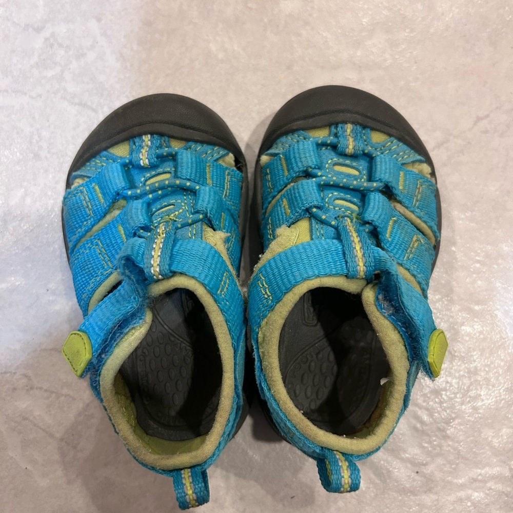Keen Infant Blue and Green Sandals